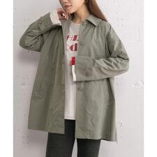 ミドル丈ステンカラーコート