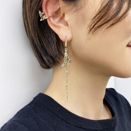 蝶モチーフ ピアス イヤーカフ セット アナスイ アナ スイ Anna Sui Sama1374 Dt ファッション通販 マルイウェブチャネル