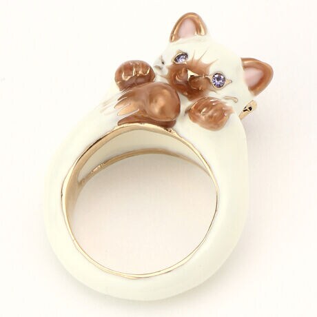 猫モチーフ リング アナ スイ Anna Sui Samr0712 Xw ファッション通販 マルイウェブチャネル