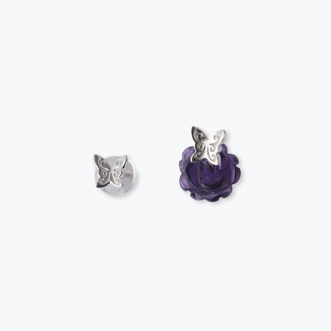 ANNA SUI シルバー スネークモチーフピアス アナ スイ（ANNA SUI）/シルバー スネークモチーフピアス