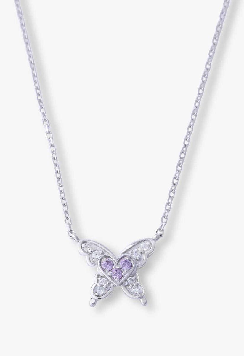 ANNA SUI ハート ロケットペンダント 蝶 クラウン 蝶モチーフ