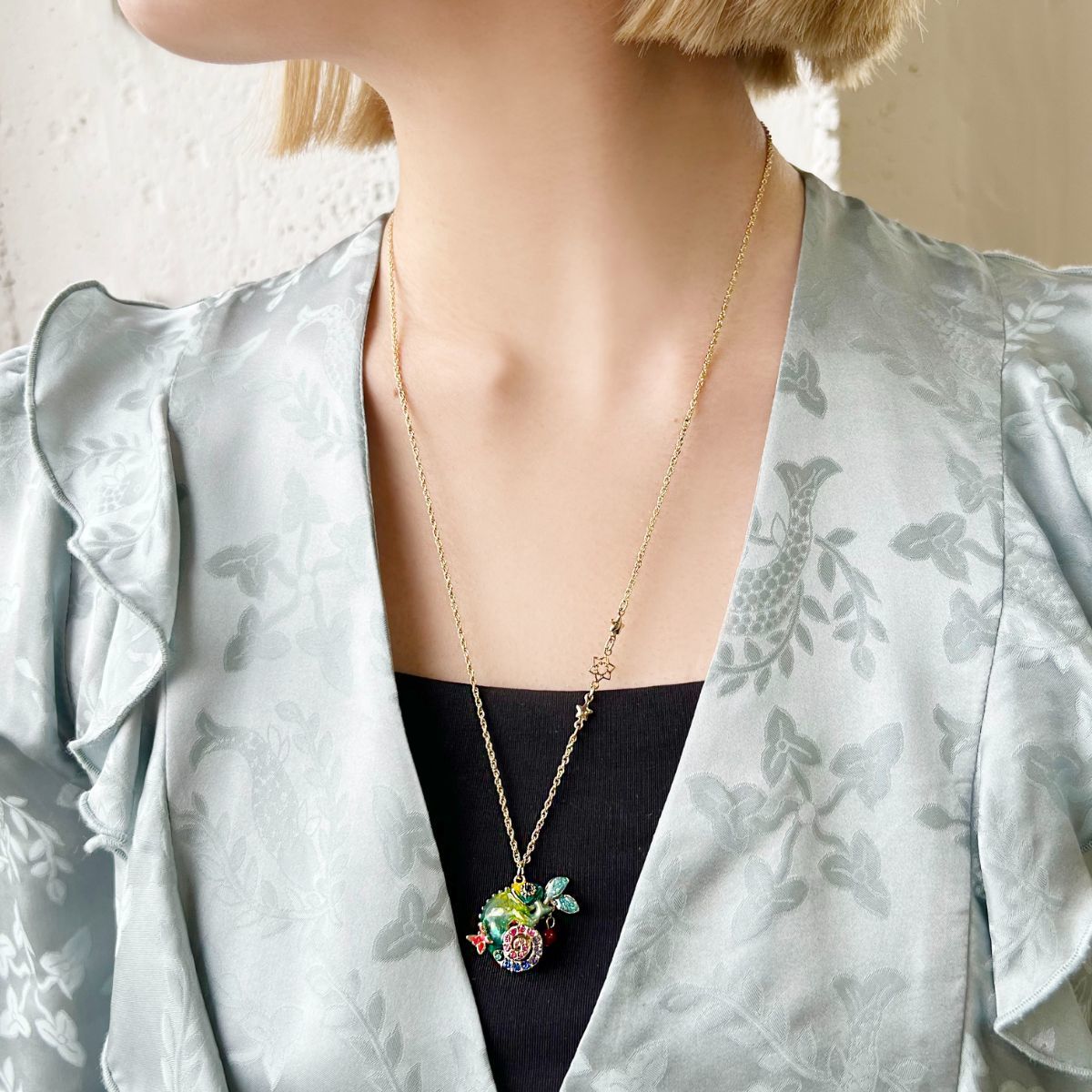 カメレオンモチーフ ネックレス | アナ スイ(ANNA SUI) | マルイ