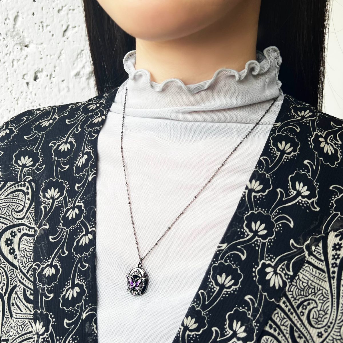 蝶モチーフ ロケットネックレス | アナ スイ(ANNA SUI) | マルイ