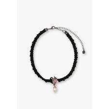 ブラックスワンモチーフ チョーカーネックレス