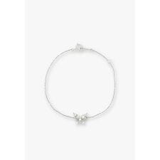 シェル蝶モチーフ シルバーブレスレット