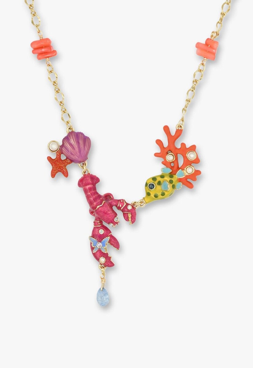 海の生き物モチーフ ネックレス | アナ スイ(ANNA SUI) | マルイウェブ