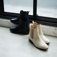 晴雨兼用のやわらかトラッドブーツ「生活防水タイプ」