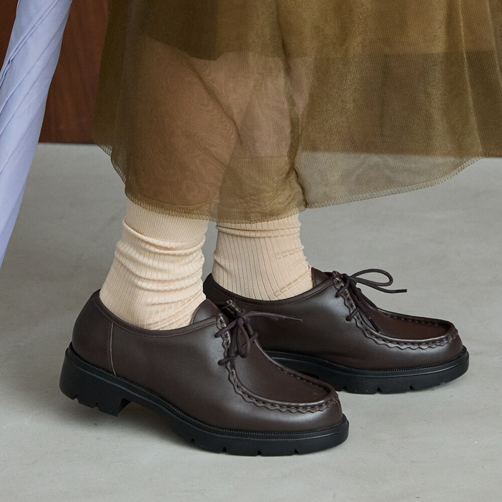 クープ　ル　クール（COUPE LE COEUR）/レザーレースアップシューズ 【サイズ展開】 レザーレースアップシューズ 【サイズ展開】 | クープ ル クール(COUPE