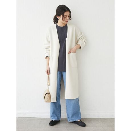 ダンボールロングカーデ グリーンパークス Green Parks 6a11l1d0100 ファッション通販 マルイウェブチャネル