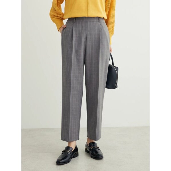 きれいシルエットチェックパンツ | グリーンパークス(Green Parks