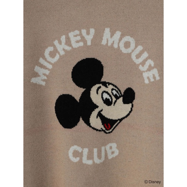 Disney100 / ミッキーマウス・クラブ ジャガードニット | グリーン