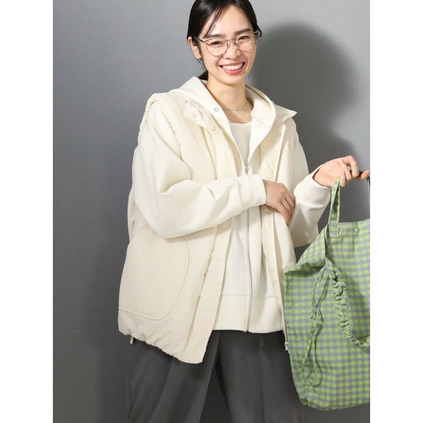 中わたスタンドカラーベスト | グリーンパークス(Green Parks