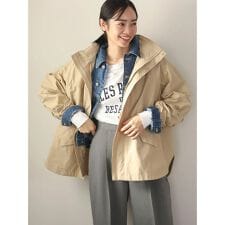 撥水加工　2Wayゆったりブルゾン