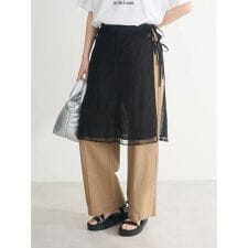 2way　巻きスカート(レース)