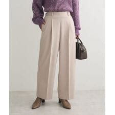 あったかきれシル ワイドストレートパンツ