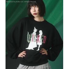 ■WICKED シルエットptスウェット
