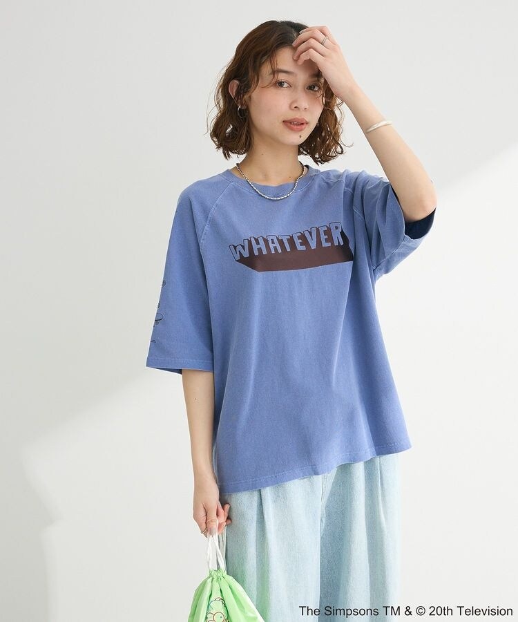 The Simpsons tシャツ SimpsonsピグメントプリントTEE