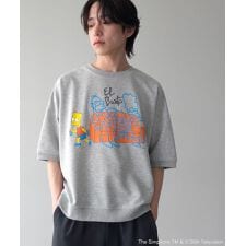 The Simpsons発泡プリントスウェット