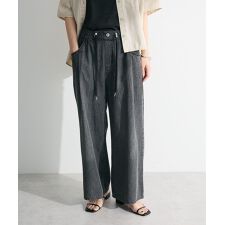 ライトデニムワイドパンツ