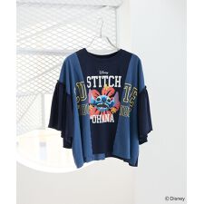 スティッチ／リメイク風ドッキングTシャツ