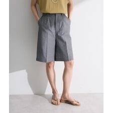 グリーンパークス(Green Parks)の・ELENCARE DUE ストライプショートパンツ