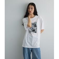 フォトグラフィック半袖Tシャツ