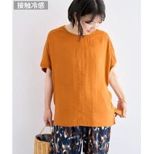 Tブラウスドルマンスリーブプルオーバー