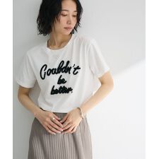 ・swing by コード刺繍ロゴTEE