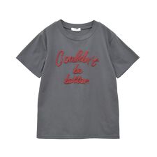 ・swing by コード刺繍ロゴTEE