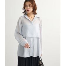 SET2点シアーシャツ+ビスチェ