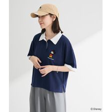 Mickey friend ／ ワンポイントショートポロ