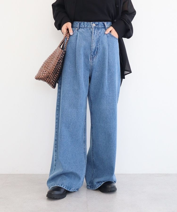 デニムパンツ ダメージ スリムフィット ウォッシュド ダメージデニムパンツ スリムフィット ウォッシュド