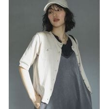 グリーンパークス(Green Parks)のコンパクトポケットカーディガン