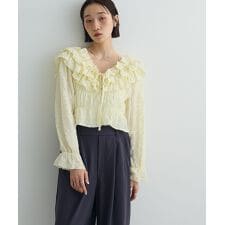 2WAYフリルブラウス