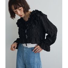 2WAYフリルブラウス