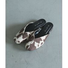 グリーンパークス(Green Parks)のRUPIS.アニマル柄スクエアトゥミュール