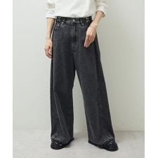 グリーンパークス(Green Parks)の・SUGAR SPOON タックデニムワイドパンツ