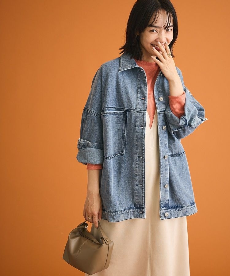 ジャーナルスタンダードBIGシルエットオーバーサイズデニムジャケット BIGシルエットGジャン | グリーンパークス(Green Parks