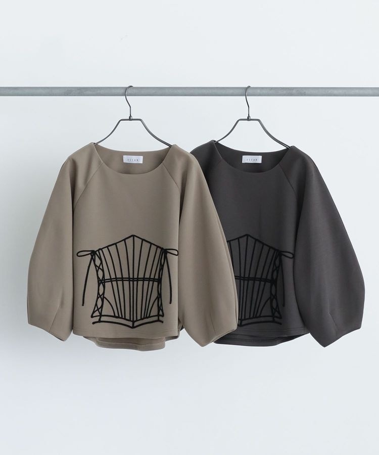 □WICKED アート刺繍スウェット | グリーンパークス(Green Parks