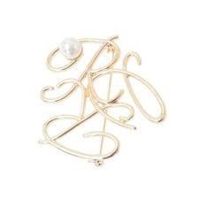 グリーンパークス(Green Parks)のevery walk.モノグラムブローチ