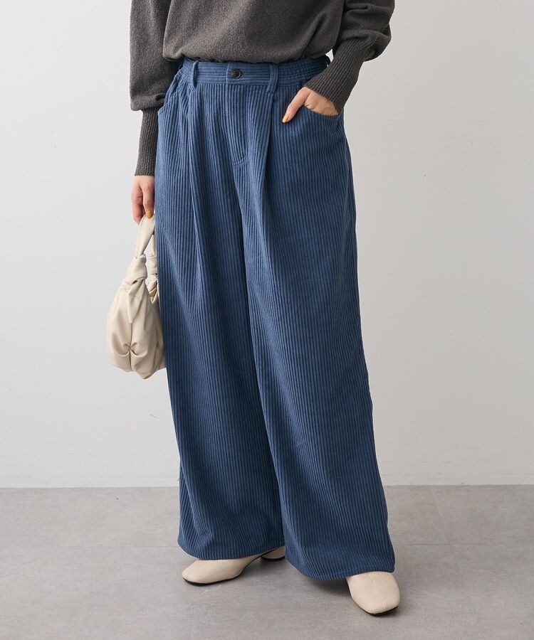 太畝コーデュロイカラーパンツ | グリーンパークス(Green Parks