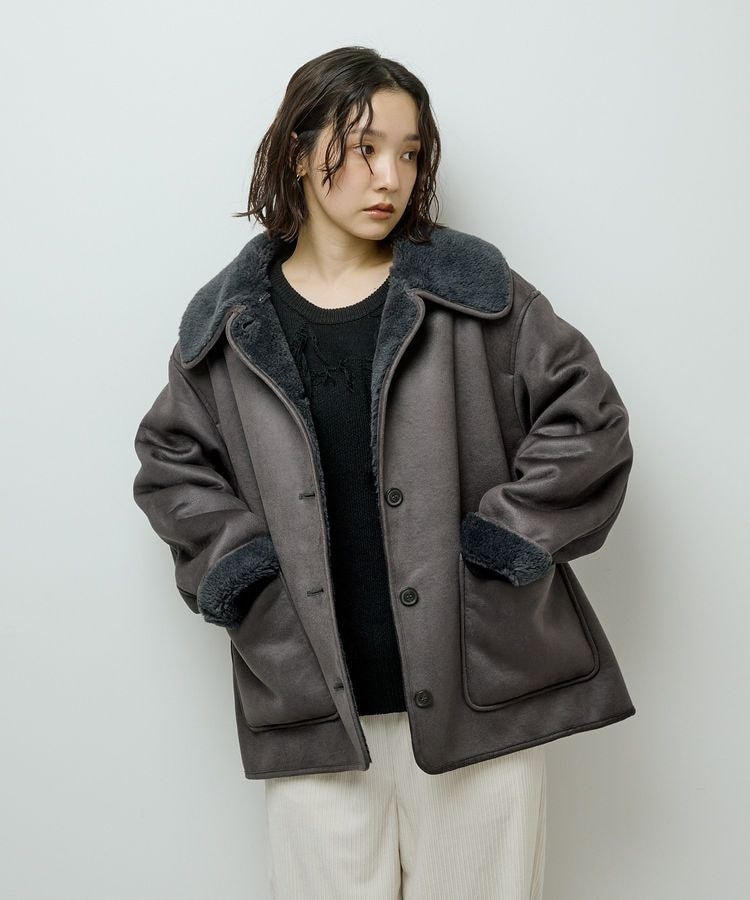 SHIPS any: リバー テーラード ロング コート | シップス エニィ(SHIPS