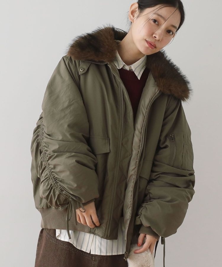 swing by ティペット付ミリタリーブルゾン | グリーンパークス(Green