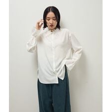 グリーンパークス(Green Parks)のフリルカラーインナーシャツ