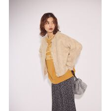 グリーンパークス(Green Parks)の起毛シャギーカーディガン