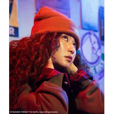 ■STRANGER THINGS×MINNETONKA ニットキャップ