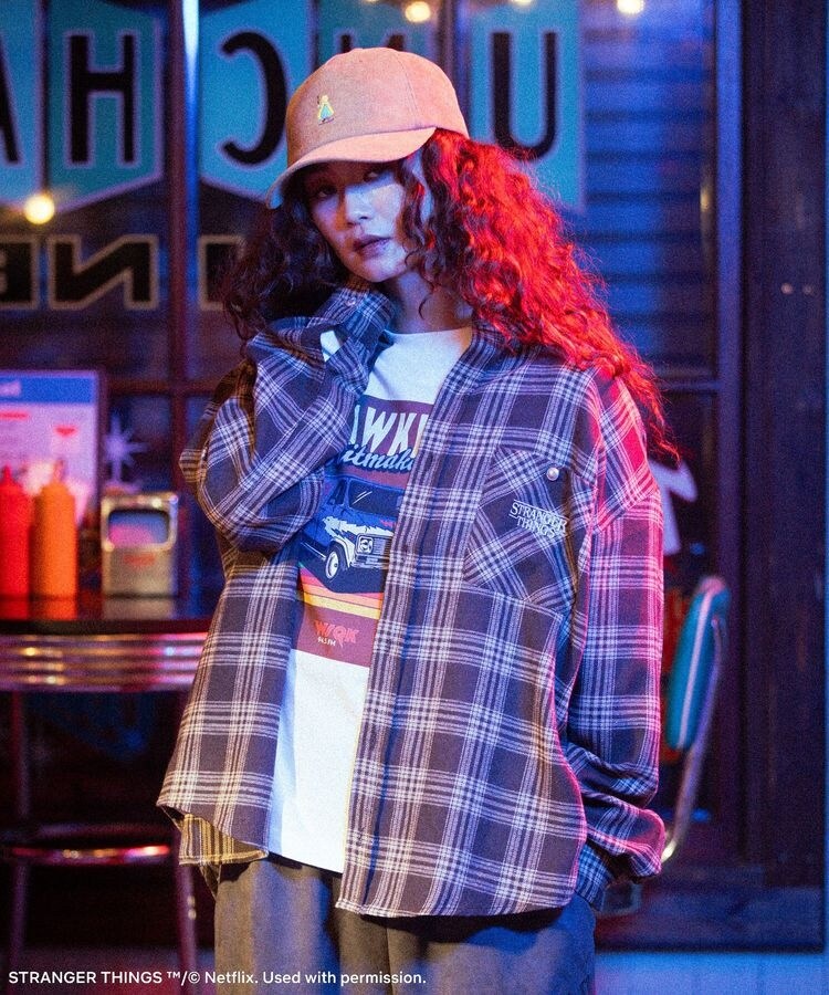 □STRANGER THINGS×MINNETONKA デニムシャツ | グリーンパークス(Green