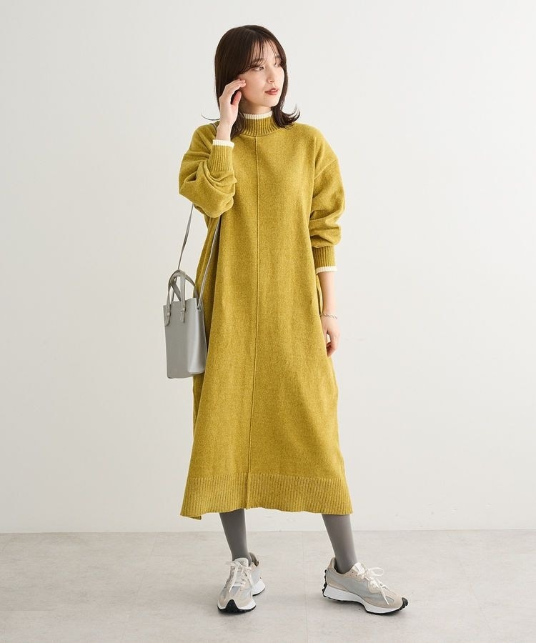 カーゴデザイン配色シャツワンピース | イェッカ ヴェッカ(YECCA VECCA