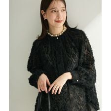 O.フサフサ2wayボウタイブラウス