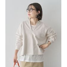 SET2点 深Vネック裏毛+プルオーバー